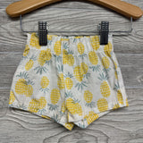 Flutter Sleeve Shirt & Pineapple Shorts 3M