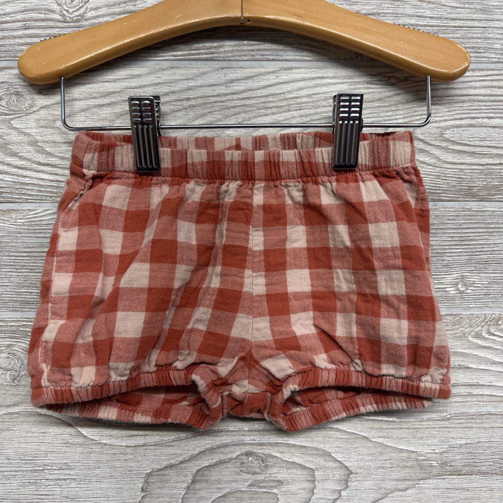 Flutter Sleeve Waffle SS Shirt & Gingham Shorts 18M