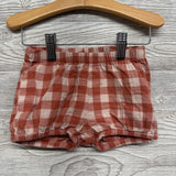 Flutter Sleeve Waffle SS Shirt & Gingham Shorts 18M