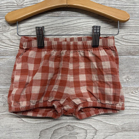 Flutter Sleeve Waffle SS Shirt & Gingham Shorts 18M