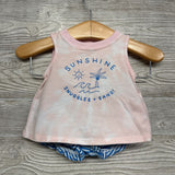 Tank Top Sunshine & Shorts 0-3