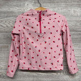 2 Pc Swimsuit LS Shirt & Bottoms Strawberries 4t