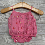 Woven Tank Top & Shorts Flowers 3-6M