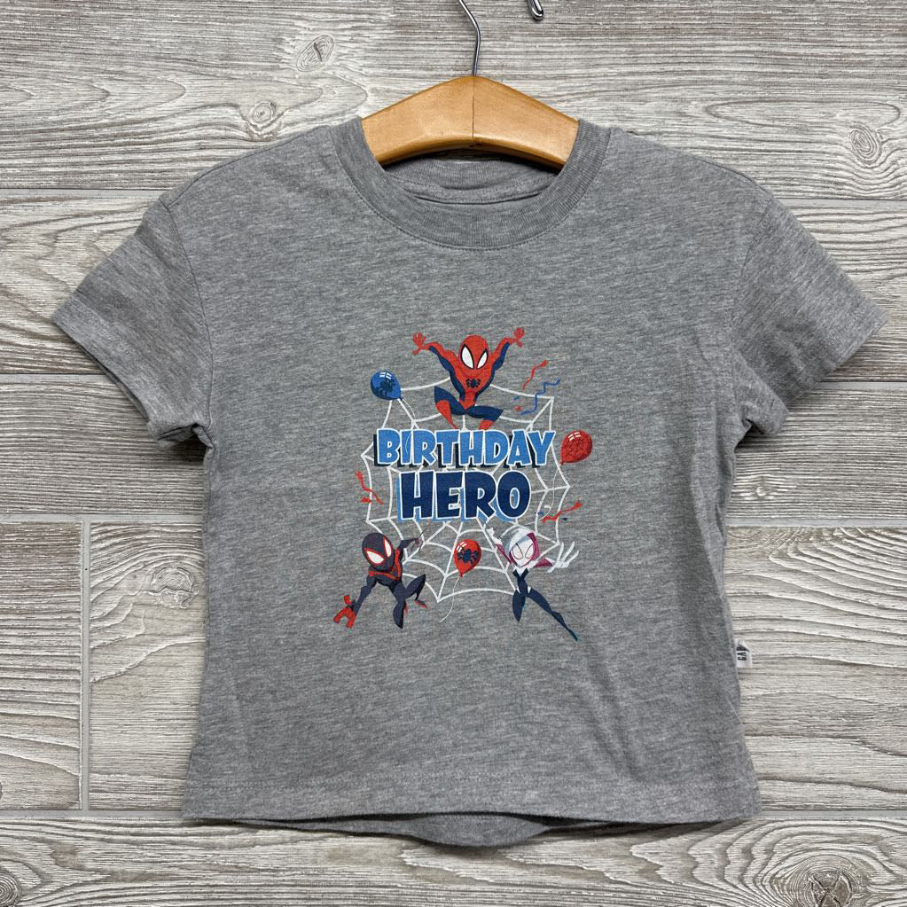 Shirt Birthday Hero Spider-man 3t