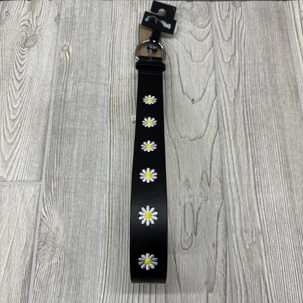 NEW Leather Belt Flowers