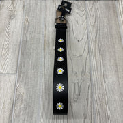 NEW Leather Belt Flowers