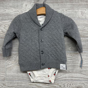 NEW Quilted Jacket & Bodysuit Trains 6M