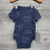 NEW 3 Pk Bodysuit Bears 3-6M