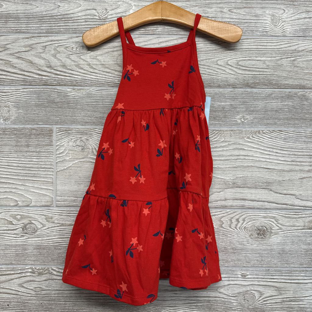 NEW Tank Top Dress Flowers 3t
