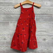 NEW Tank Top Dress Flowers 3t