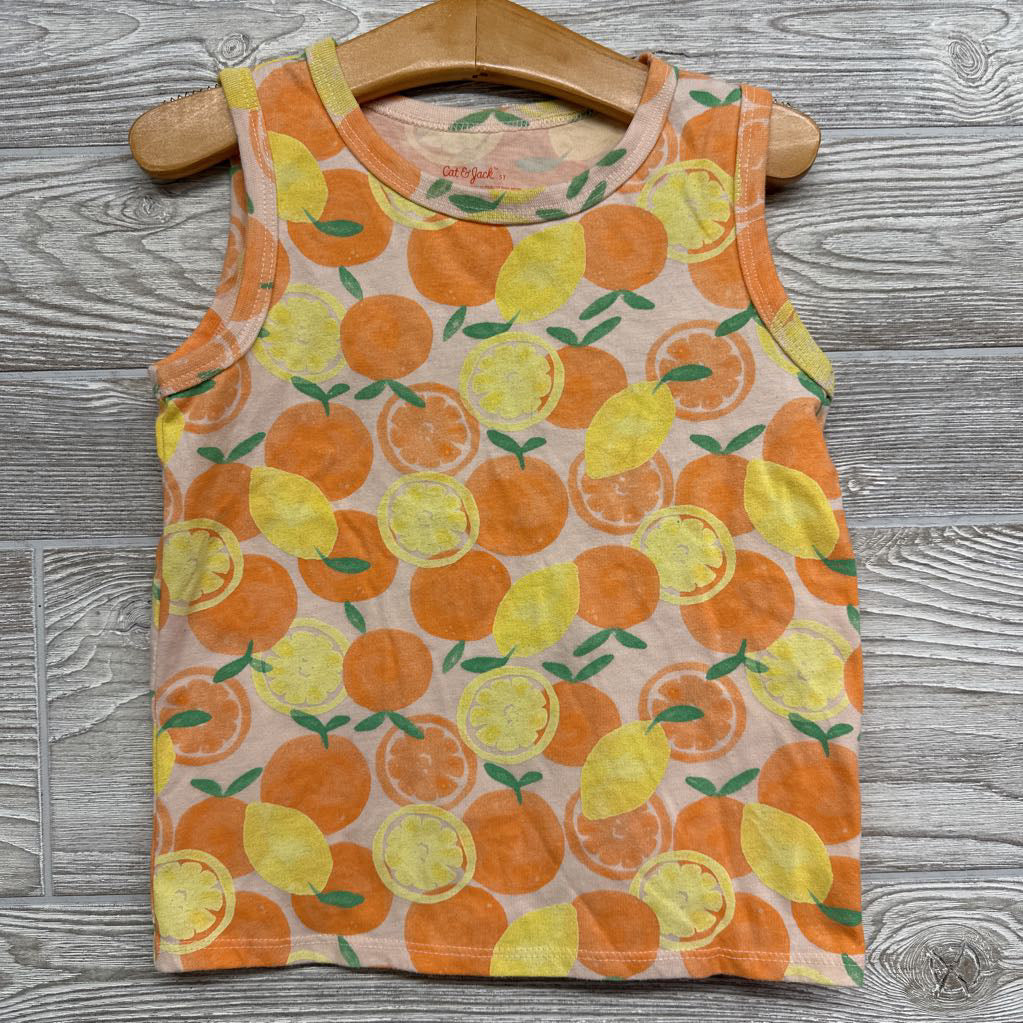 Tank Top Lemons & Oranges 5t