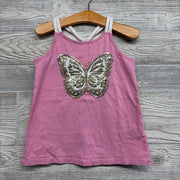 Tank Top Butterfly Sequins 5-6
