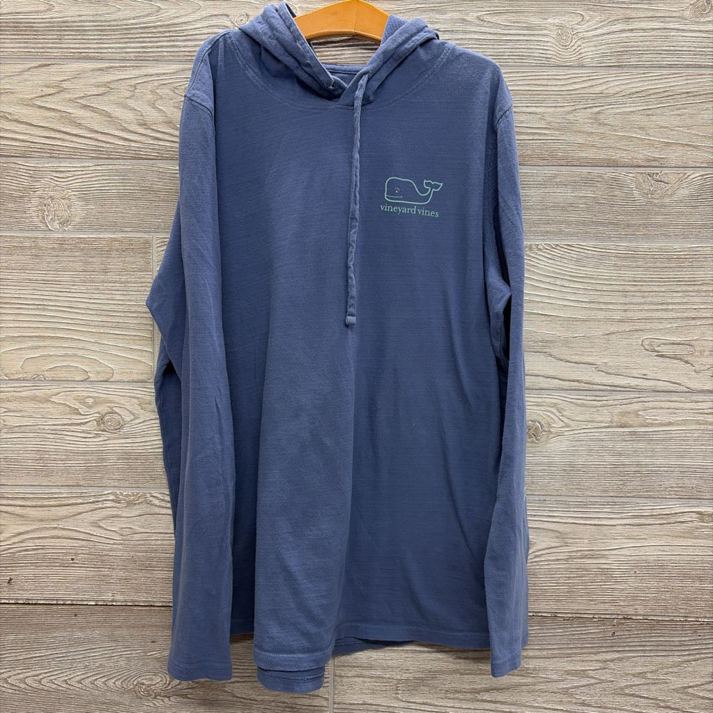 LS Vintage Whale Shirt W/ Hood 14