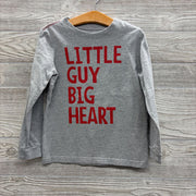LS Shirt Little Guy Big Heart 5t