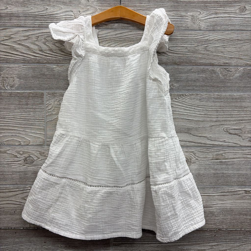 Tiered Flutter Sleeve Dress 8
