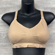 NEW Ribbed Nursing Bra XXL