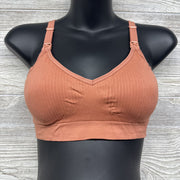 NEW Ribbed Nursing Bra XXL