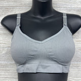 NEW Ribbed Nursing Bra Medium