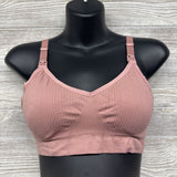 NEW Ribbed Nursing Bra Medium