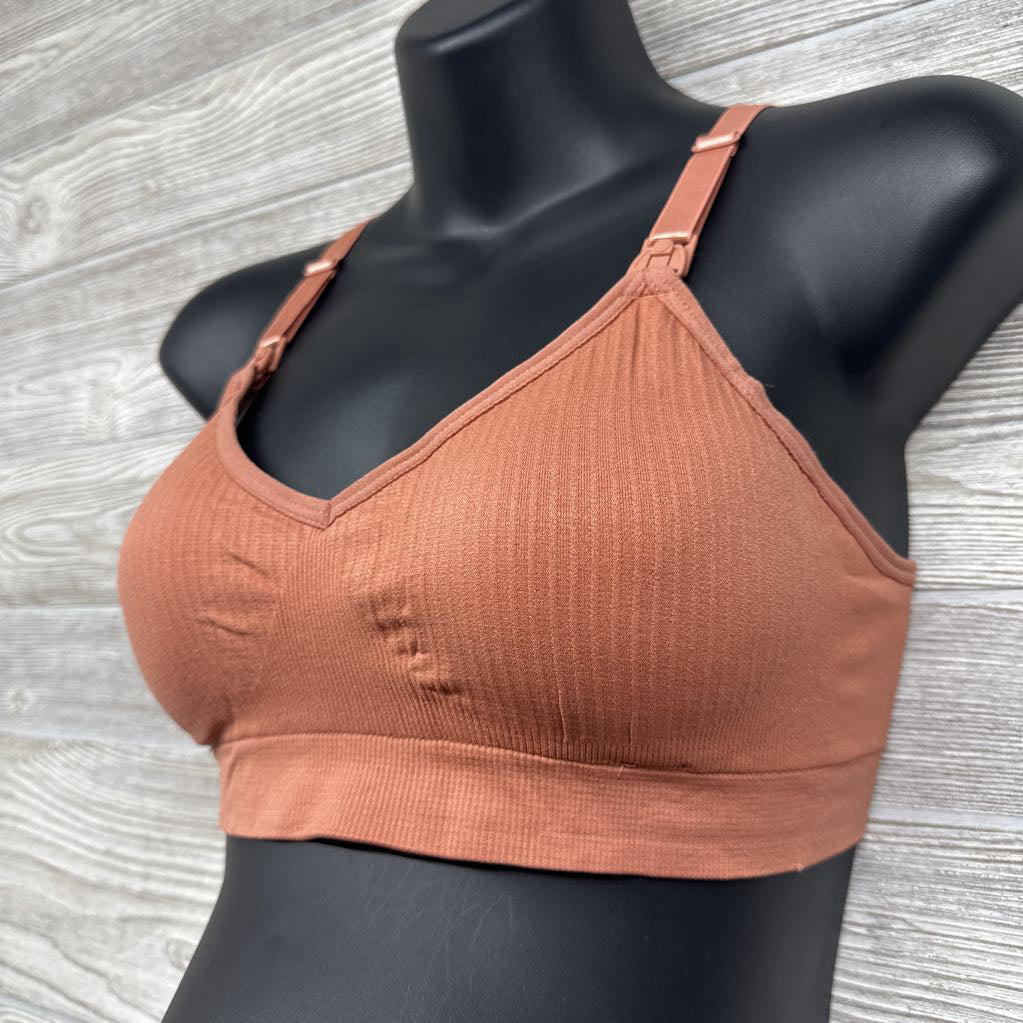 NEW Ribbed Nursing Bra Medium