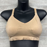 NEW Ribbed Nursing Bra XL