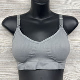 NEW Ribbed Nursing Bra XL