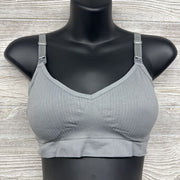 NEW Ribbed Nursing Bra XL