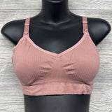 NEW Ribbed Nursing Bra XL