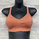 NEW Ribbed Nursing Bra XL