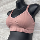 NEW Ribbed Nursing Bra Small