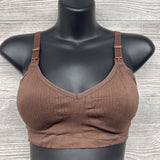 NEW Ribbed Nursing Bra Small