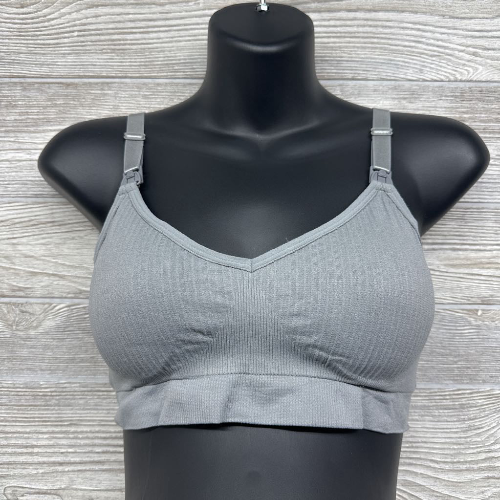 NEW Ribbed Nursing Bra Large