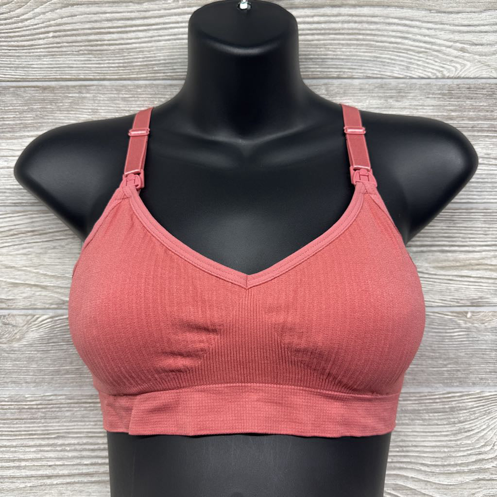 NEW Ribbed Nursing Bra Large