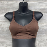 NEW Ribbed Nursing Bra Large