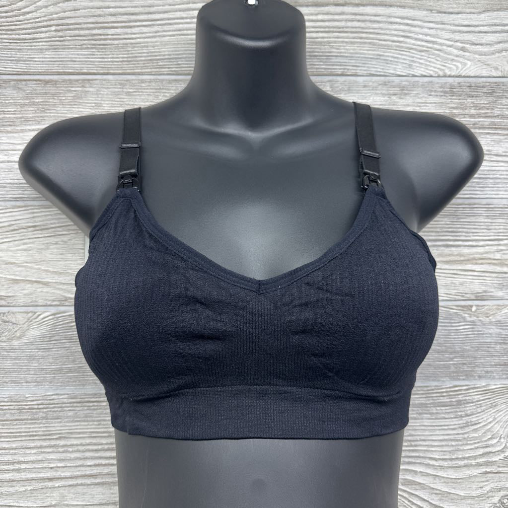 NEW Ribbed Nursing Bra Large
