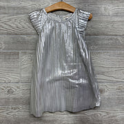Metallic Pleated Dress 2T