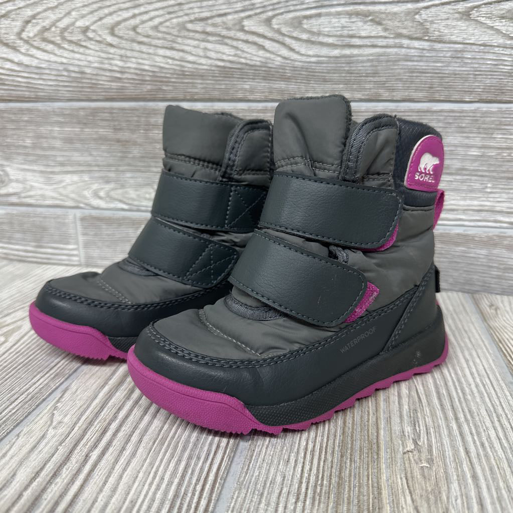 Whitney 2 Velcro Strap Boots 9c