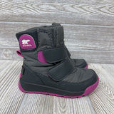 Whitney 2 Velcro Strap Boots 9c