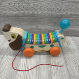 Wooden Pull Along Alphapup