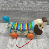 Wooden Pull Along Alphapup