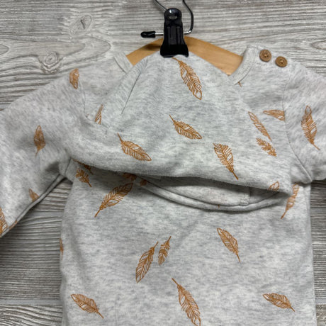 LS Shirt & Pants & Hat Leaves 9M