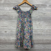 Smocked Dress Ruffle Sleeve Flowers 17