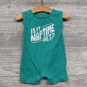 Shorty Romper Is It Nap Time Yet 3M