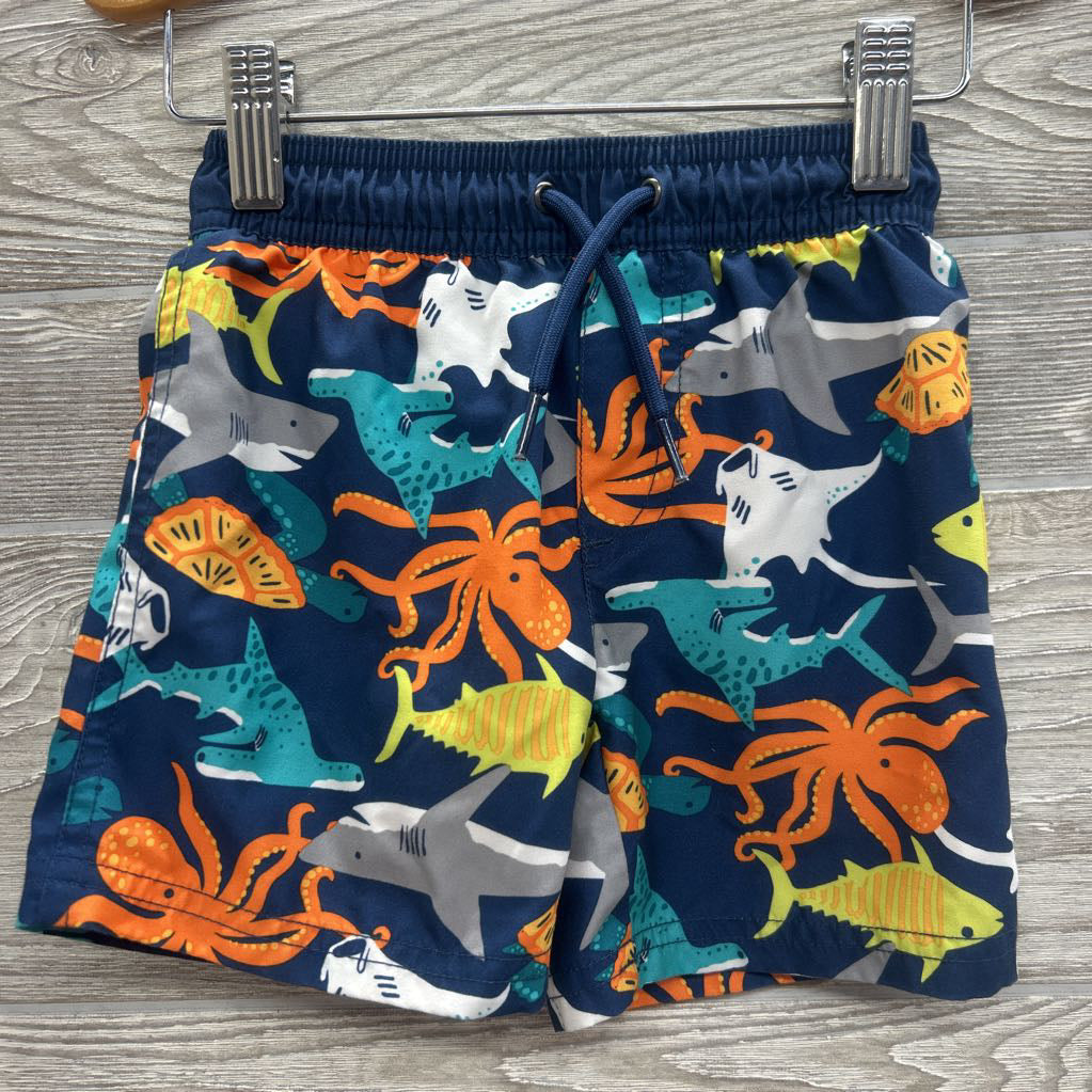 Swim Trunks Sea Animals 2t