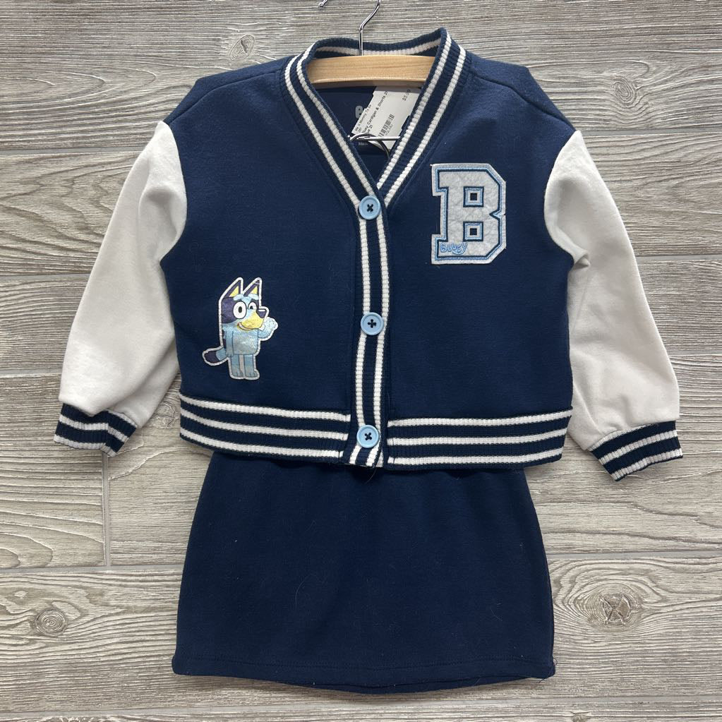 Cardigan & Skirt 2t