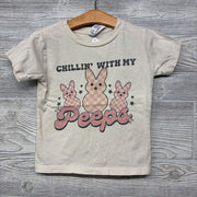 Shirt Chillin' With My Peeps Checkered 4T