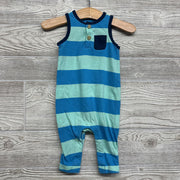Tank Henley Outfit Stripes 3-6M