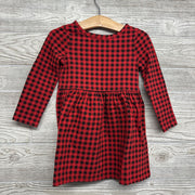 LS Dress Gingham 3T