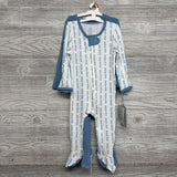 NEW 2 Pk Modal Sleeper Solid & Arrows 6-9M