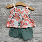 NEW Tank Top Flowers & Shorts 18M